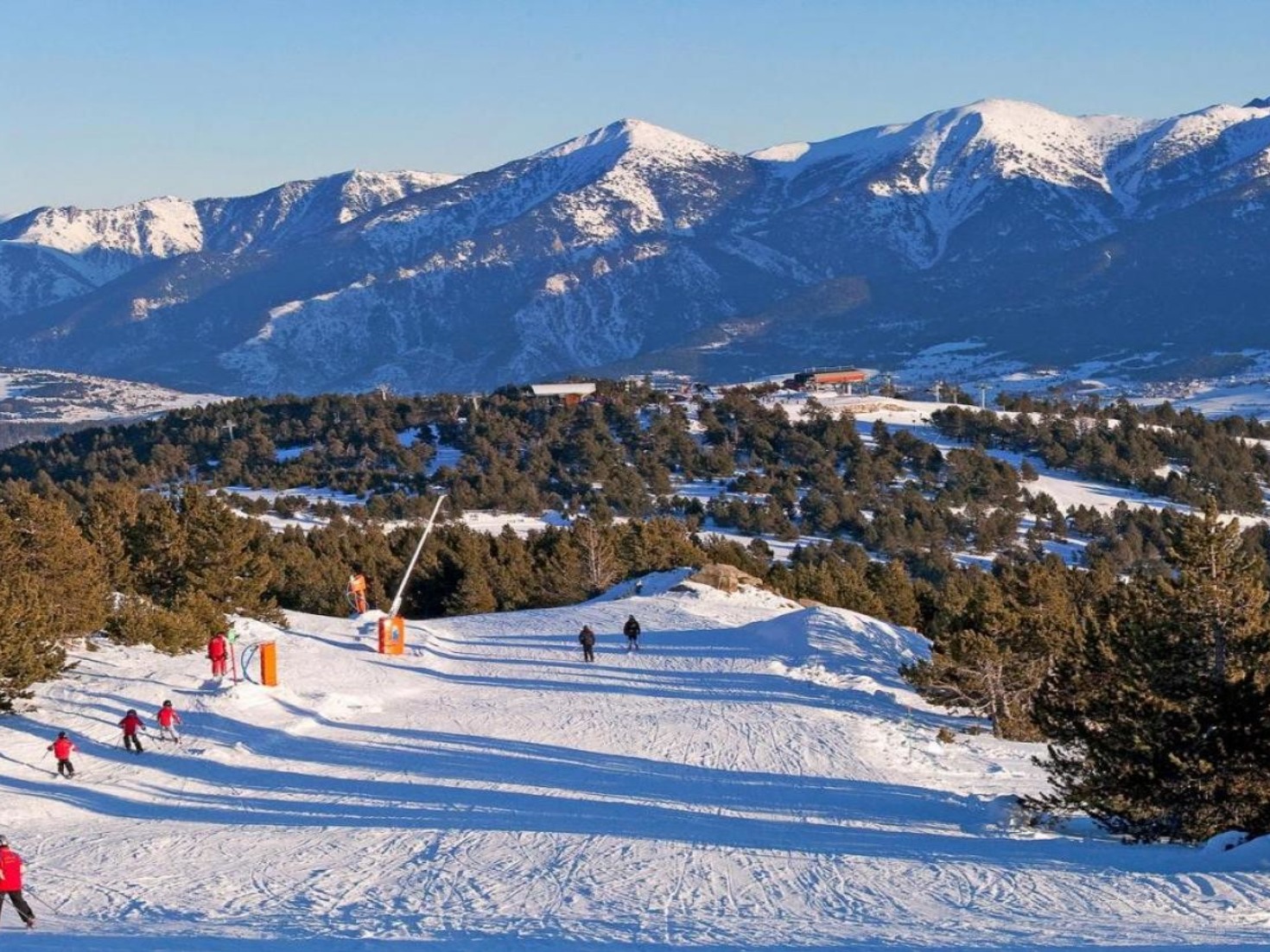 La station de Font-Romeu, Pyrénées 2000